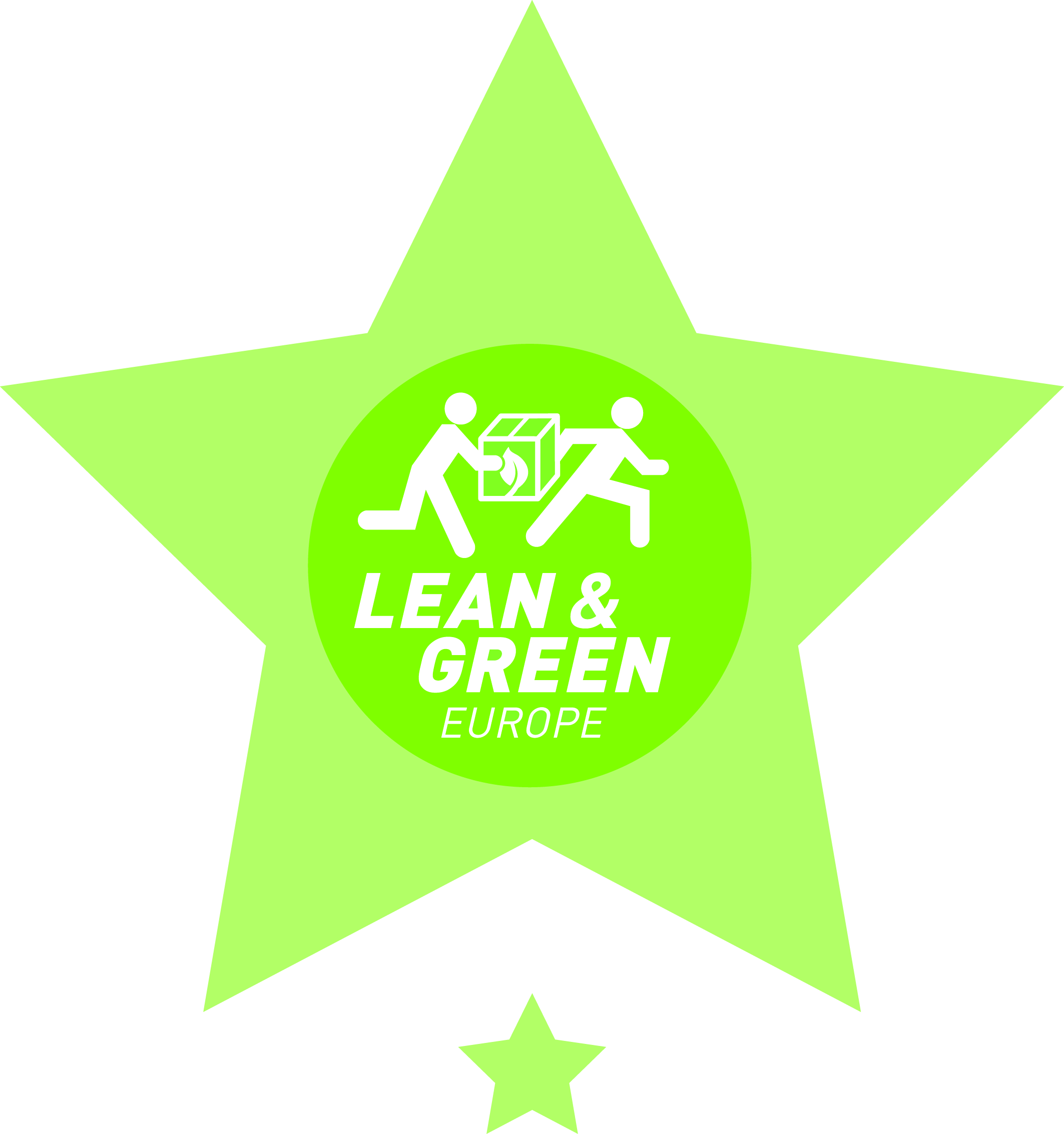 logistics logo 1 star green logistics logo 1 star green